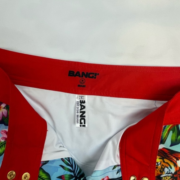BANG! MIAMI - DISCO JUNGLE - BEACH SHORTS - Picture 8 of 9